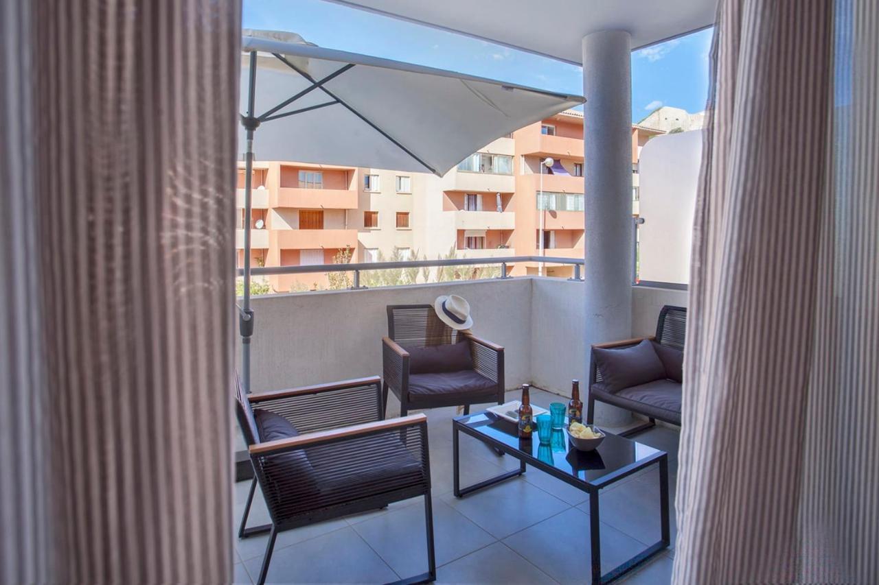 L'orangeraie Calvi centre à 300m de la plage et du port parking privé Extérieur photo